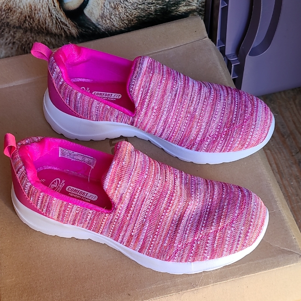 Skechers Pink Slip-On Sneakers